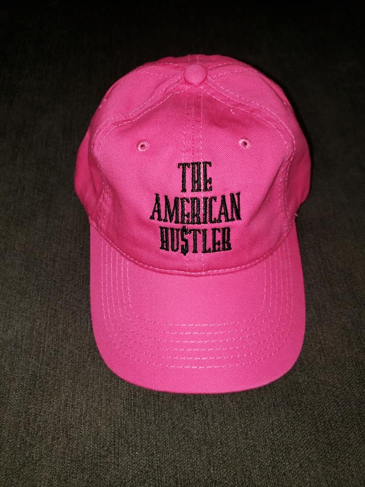 The American Hu$tler Embroidered Signature Hat - Hot Pink