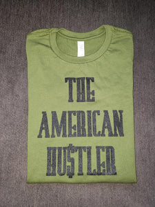 The American Hu$tler Signature Women's Fitted Tee - Green