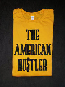 The American Hu$tler Signature Women's Fitted Tee - Gold