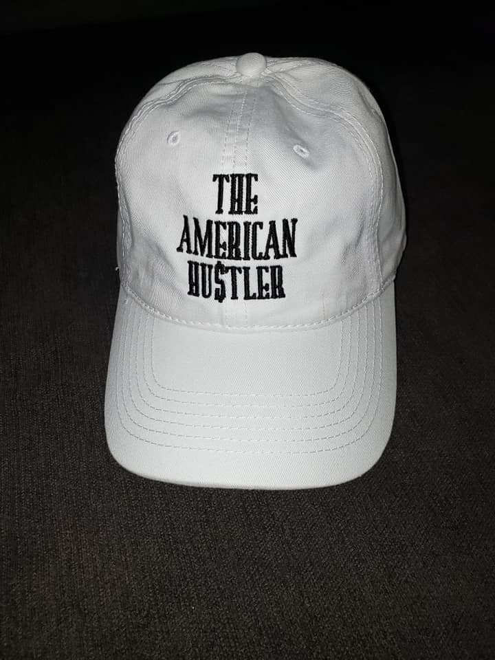 The American Hu$tler Embroidered Signature Hat - White